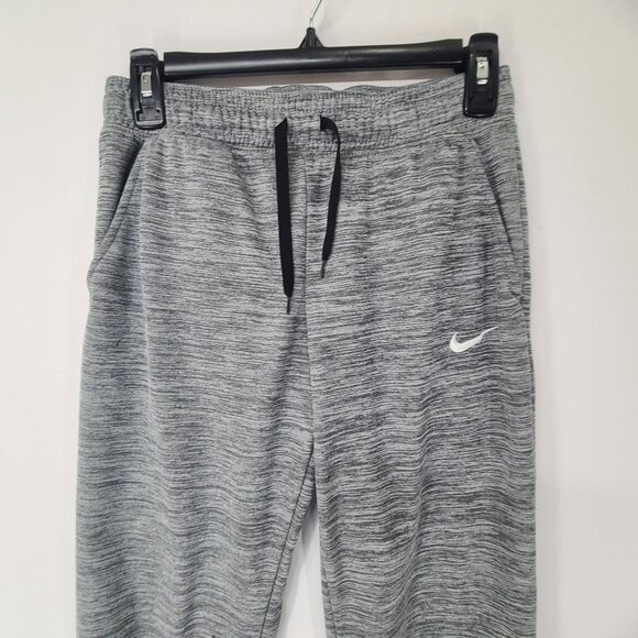 Nike Dri-Fit Kid's Boys Sweatpants Gray Size Large Standard Fit Activewear - Picture 3 of 6